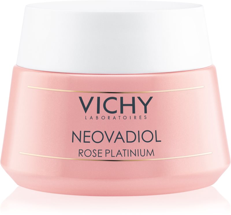 Vichy Neovadiol Rose Platinium crema de zi hranitoare si pentru stralucire pentru ten matur