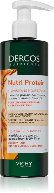 Vichy Dercos Nutri Protein intenzivno hranilni šampon za suhe lase