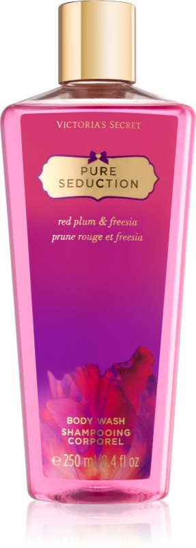 Victoria's Secret Pure Seduction Red Plum & Fresia gel de duche para mulheres 250 ml