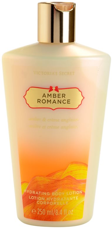 Victoria's Secret Amber Romance Amber & Créme Anglaise leite corporal para mulheres 250 ml
