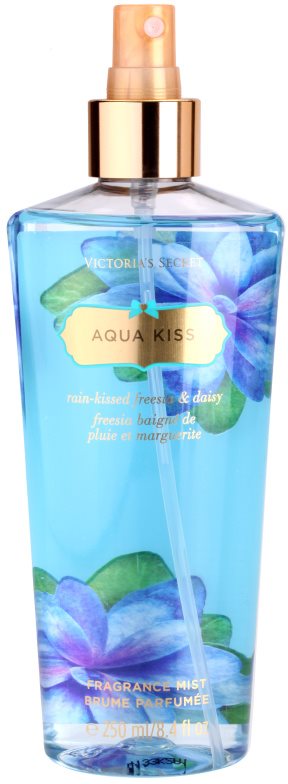 Victoria's Secret Aqua Kiss Rain-kissed Freesia & Daisy tělový sprej pro ženy 250 ml