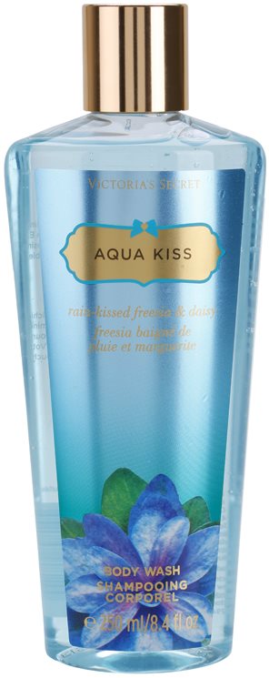 Victoria's Secret Aqua Kiss Rain-kissed Freesia & Daisy gel de dus pentru femei 250 ml