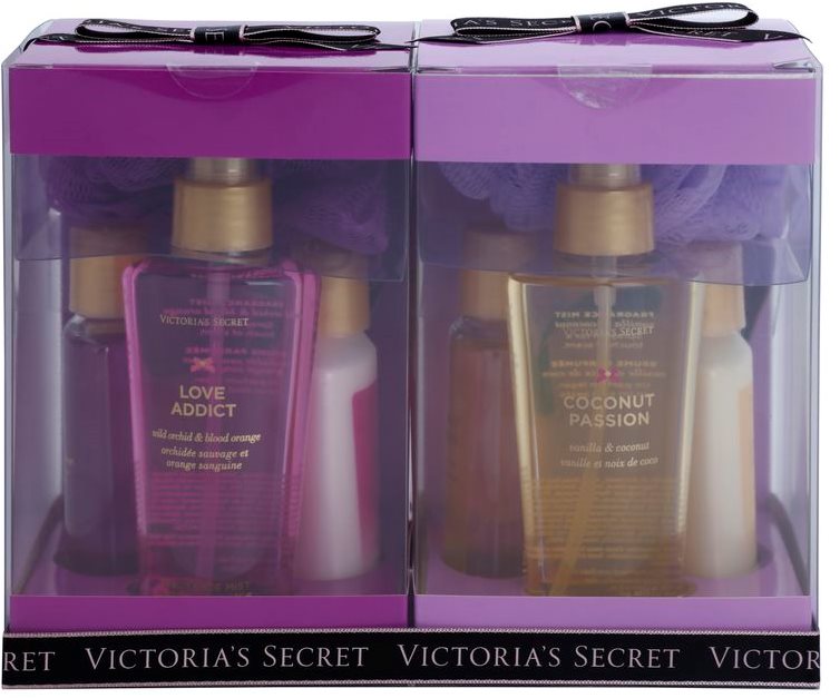 Victoria's Secret Fantasies Love Addict & Coconut Passion Geschenkset I.