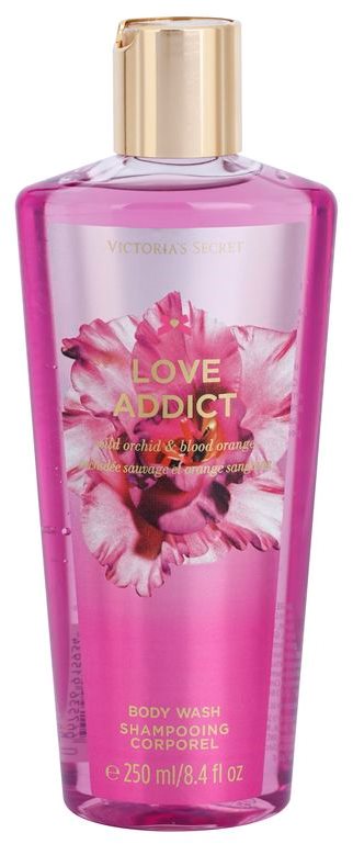 Victoria's Secret Love Addict Wild Orchid & Blood Orange tusfürdő nőknek 250 ml