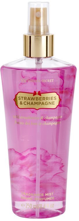 Victoria's Secret Strawberry & Champagne testápoló spray nőknek 250 ml