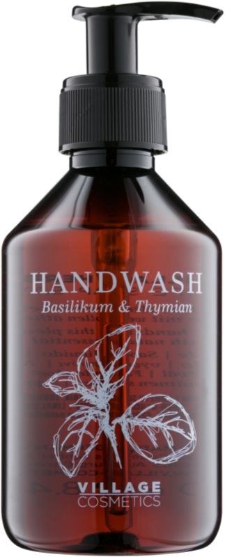 Village Herbal Basil & Thyme Săpun lichid pentru mâini