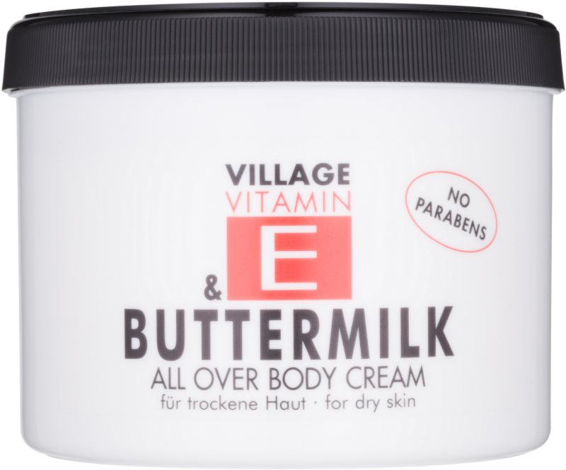 Village Vitamin E Buttermilk Körpercreme