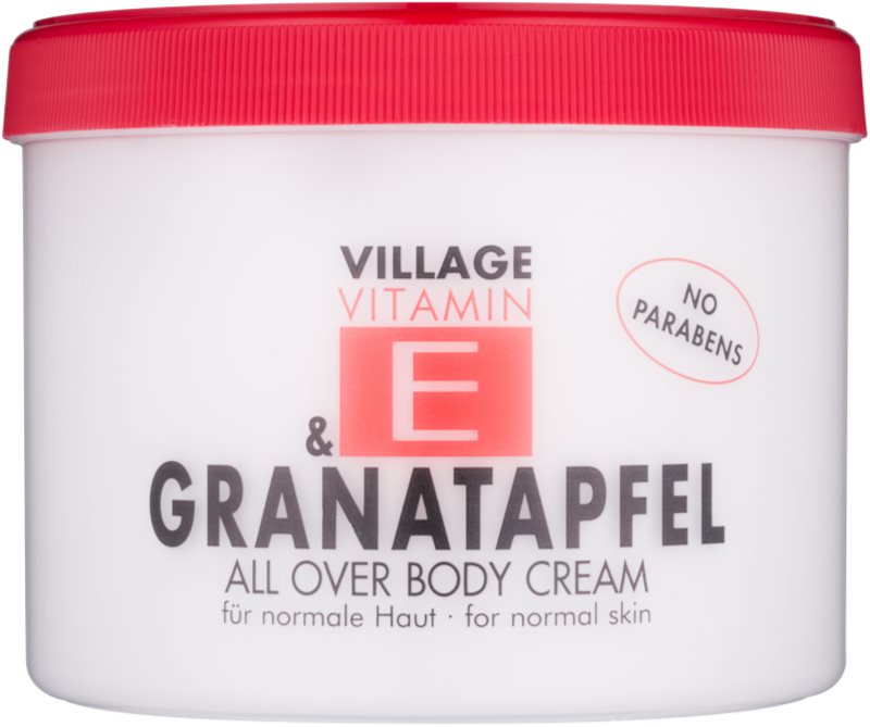 Village Vitamin E Pomegranate telový krém