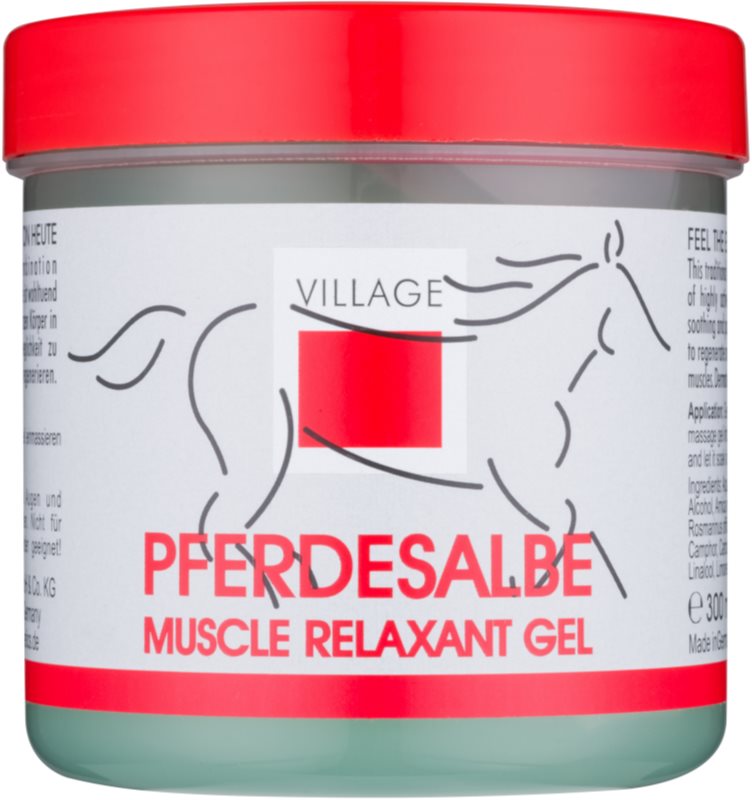 Village Pferdesalbe Massagegel zur Muskelentspannung