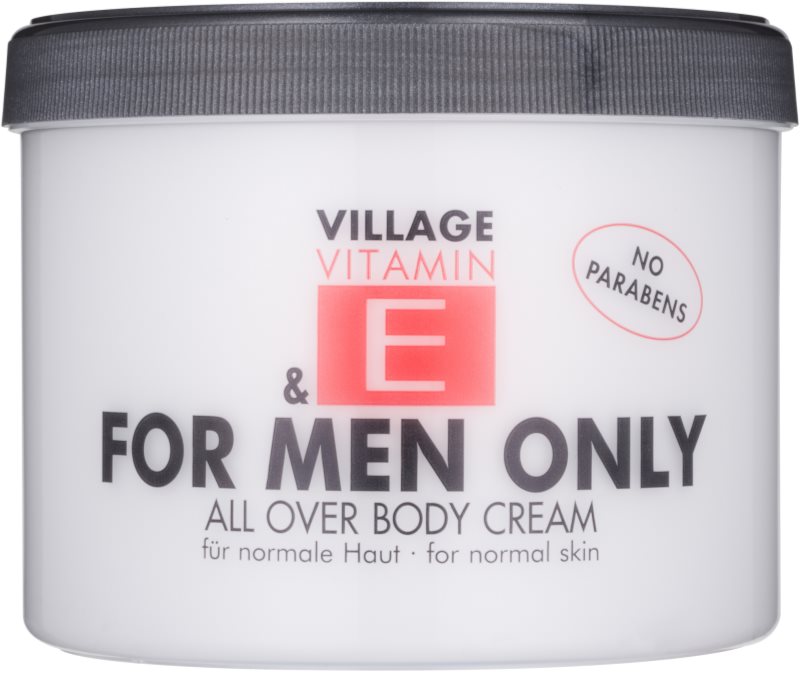Village Vitamin E For Men Only Körpercreme