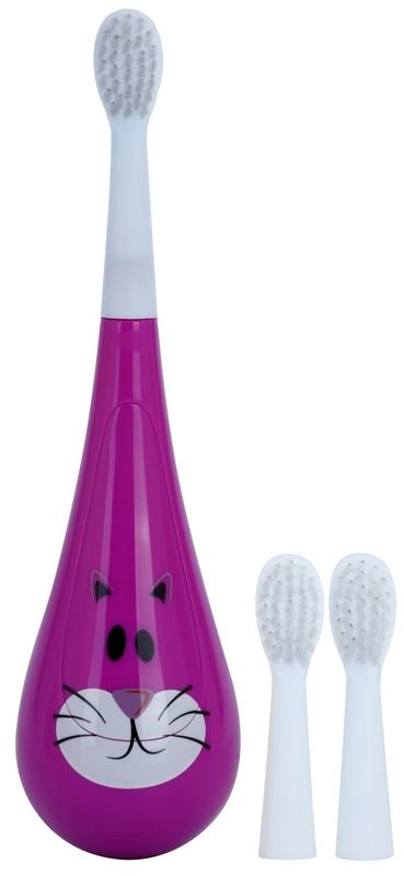 Violife Rockee Whiskers cepillo de dientes para niños + 2 cabezales de recambio
