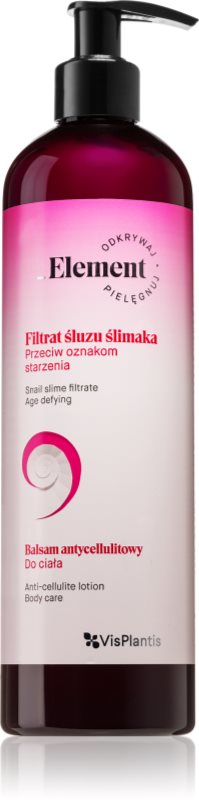 Vis Plantis Element Snail Slime zoštíhľujúce telové mlieko proti celulitíde s extraktom zo slimáka