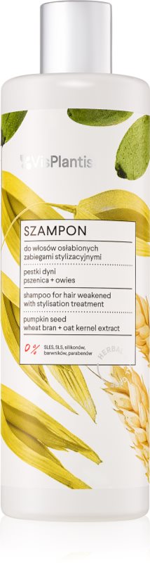 Vis Plantis Herbal Vital Care Pumpkin Seed Oil šampon za oslabljene in poškodovane lase