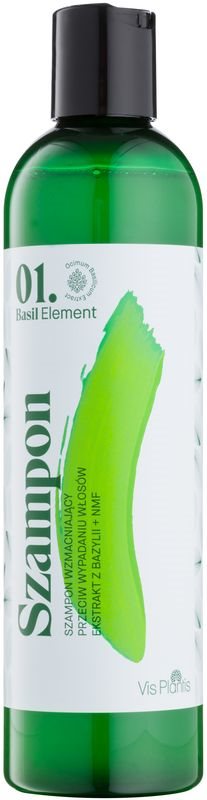 Vis Plantis Basil Element krepilni šampon proti izpadanju las
