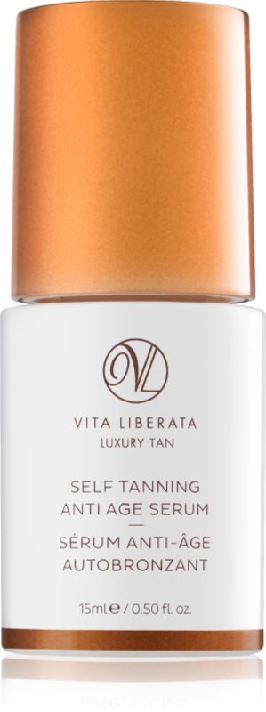 Vita Liberata Skin Care siero autoabbronzante viso contro i segni di invecchiamento