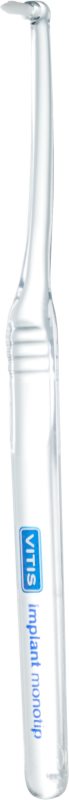 Vitis Implant Monotip periuta de dinti speciala pentru curatare de sisteme transparente Aligner foarte moale