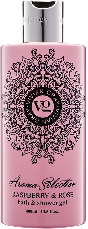 Vivian Gray Aroma Selection Raspberry & Rose гель для душа та ванни