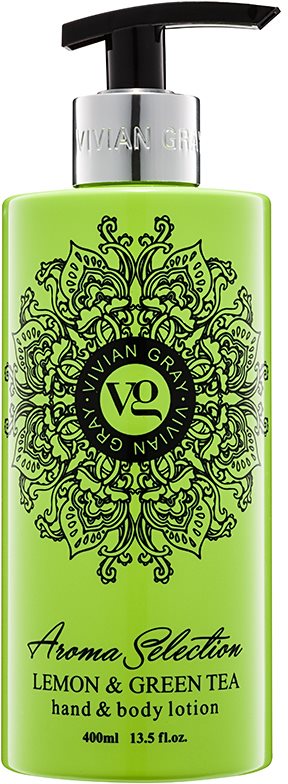 Vivian Gray Aroma Selection Lemon & Green Tea losjon za roke in telo
