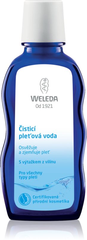 Weleda Cleaning Care oczyszczająca woda do twarzy do wszystkich rodzajów skóry