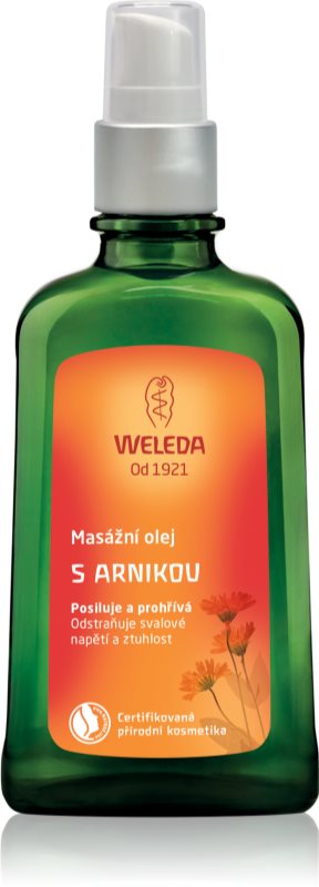 Weleda Arnica масажна олійка з арнікою