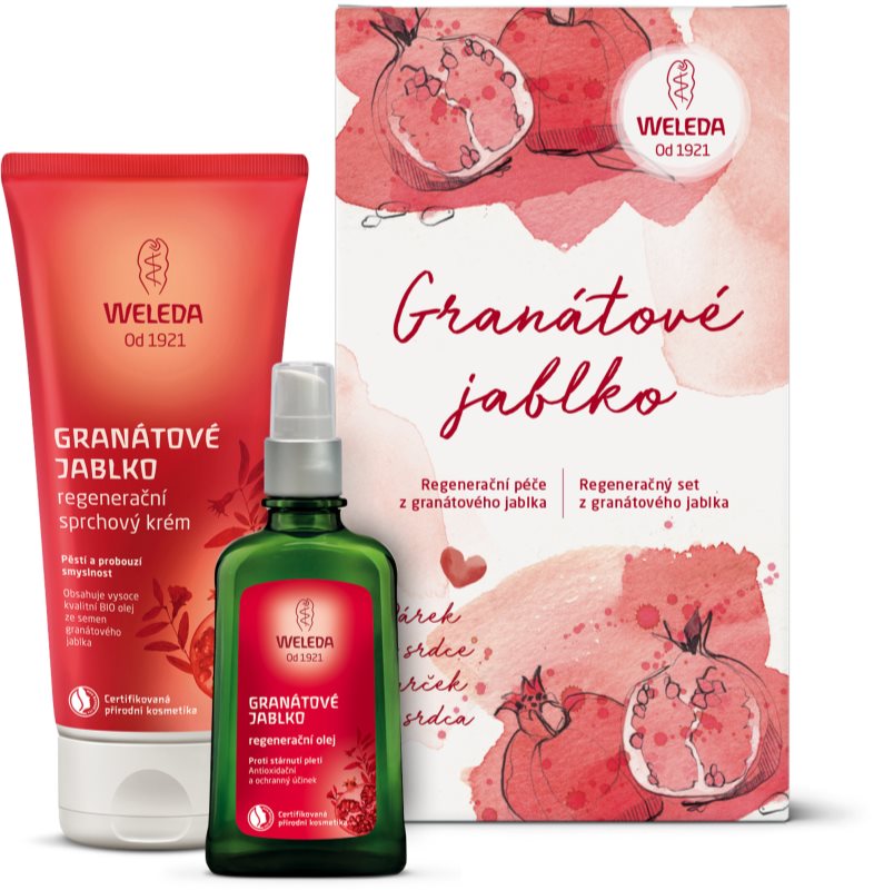 Weleda Granátové jablko kosmetická sada I.