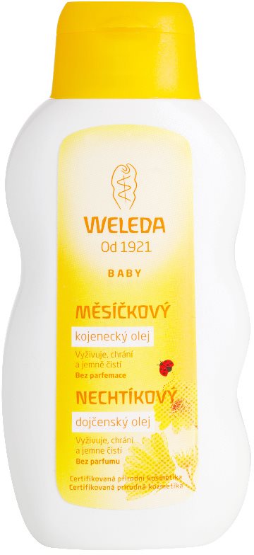 Weleda Baby and Child měsíčkový kojenecký olej bez parfemace
