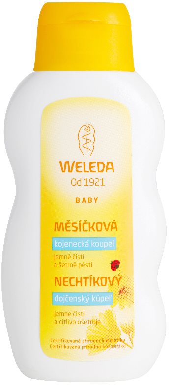 Weleda Baby and Child засіб для ванни для немовлят з екстрактом календули