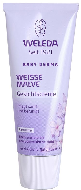 Weleda Baby Derma καταπραϋντική κρέμα προσώπου για παιδιά