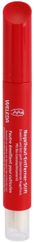 Weleda Pomegranate lápiz con aceite para suavizar cutículas