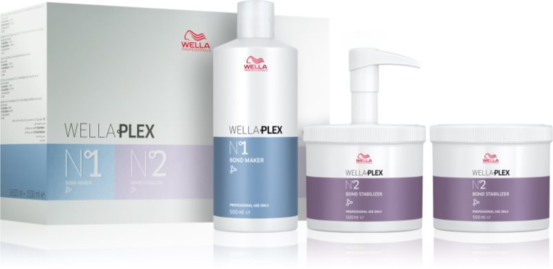 Wella Professionals Wellaplex kozmetični set II. (za poškodovane lase)