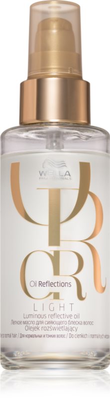 Wella Professionals Oil Reflections posvetlitveno olje za sijaj in mehkobo las