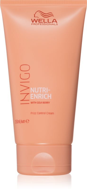 Wella Professionals Invigo Nutri - Enrich bezoplachový krém pro uhlazení a výživu suchých a nepoddajných vlasů