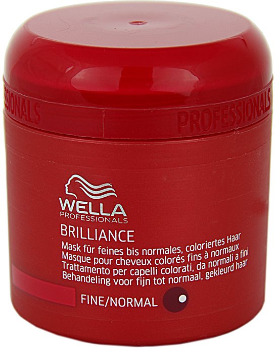 Wella Professionals Brilliance mascarilla para cabello fino y teñido