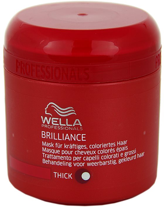 Wella Professionals Brilliance maska pro hrubé, barvené vlasy