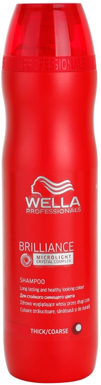 Wella Professionals Brilliance champô para cabelo áspero e colorido