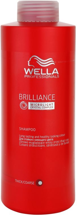Wella Professionals Brilliance šampon pro hrubé, barvené vlasy