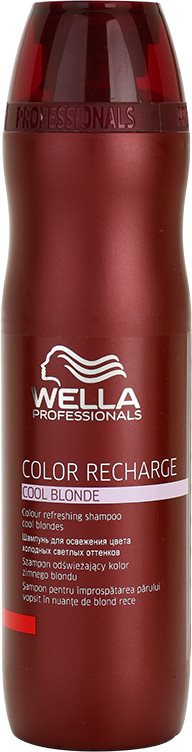 Wella Professionals Color Recharge lila sampon a szőke hideg árnyalataiért