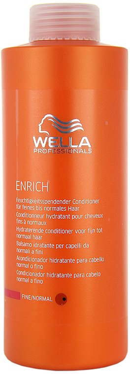 Wella professionals enrich, après-shampoing pour cheveux normaux