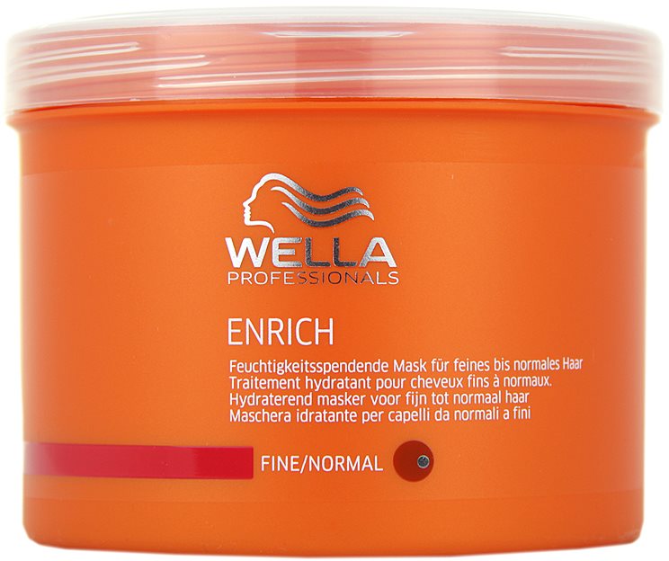 Wella Professionals Enrich maska pro jemné a zplihlé vlasy