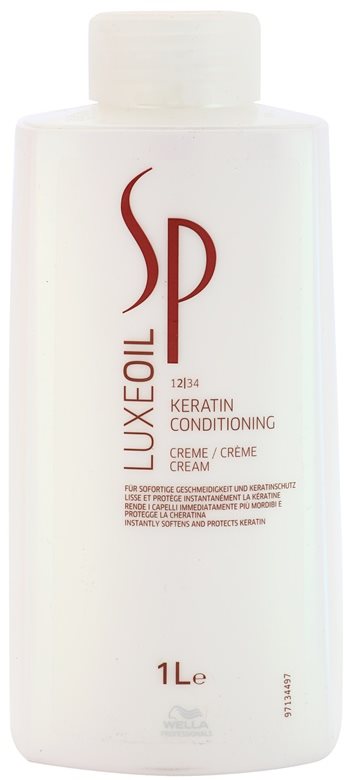 Wella Professionals SP Luxeoil balsam regenerant cu keratina pentru par deteriorat