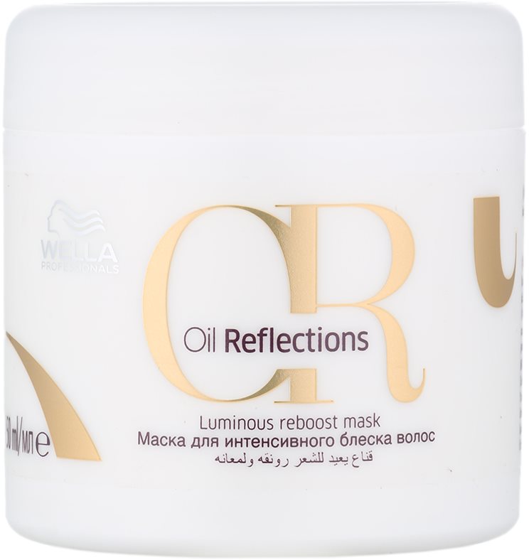 Wella Professionals Oil Reflections tápláló maszk a puha és fénylő hajért