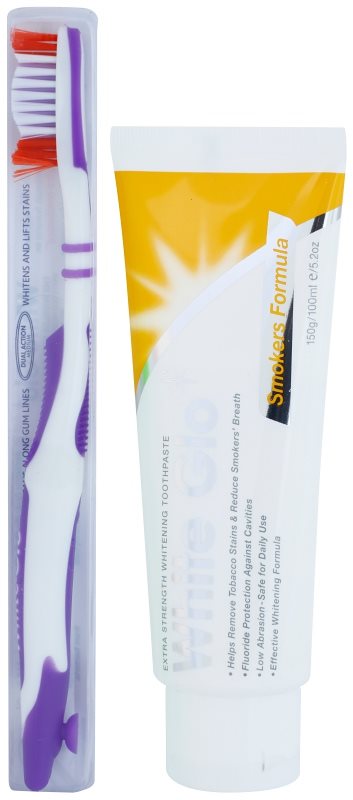 White Glo Smokers Formula Kosmetik-Set II.