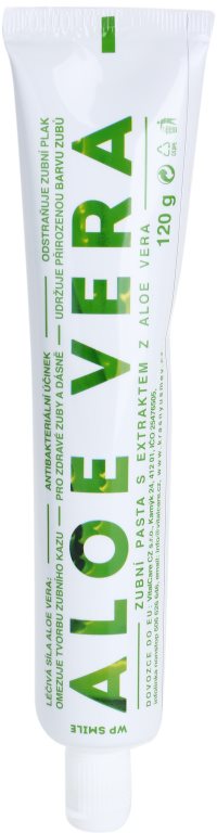 White Pearl Smile Aloe Vera Toothpaste For Healthy Teeth And Gums