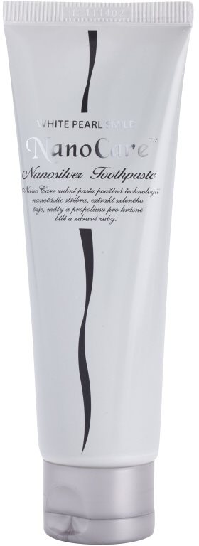 White Pearl NanoCare Zahnpasta mit Silber-Nanopartikeln