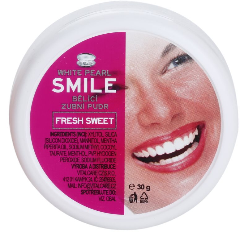 White Pearl Smile bělicí zubní pudr