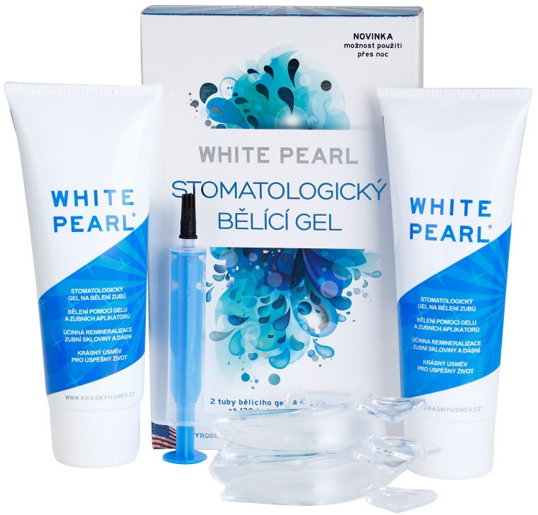 White Pearl Whitening System gel blanchissant stomatologique