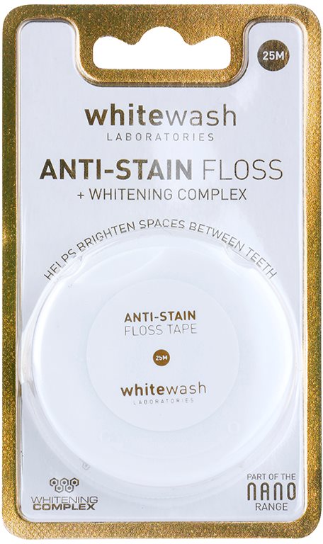 Whitewash Nano Anti-Stain zubni konac s izbjeljivajućim učinkom