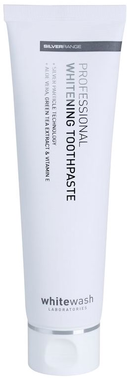 Whitewash Professional dentífrico branqueador com partículas de prata