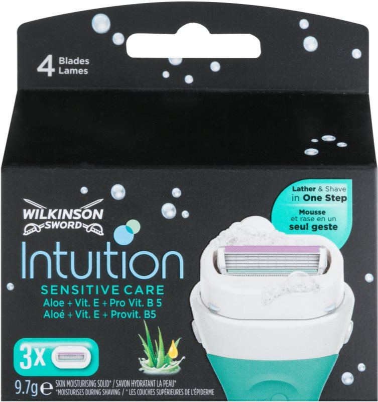 Wilkinson Sword Intuition Sensitive Care náhradní břity 3 ks