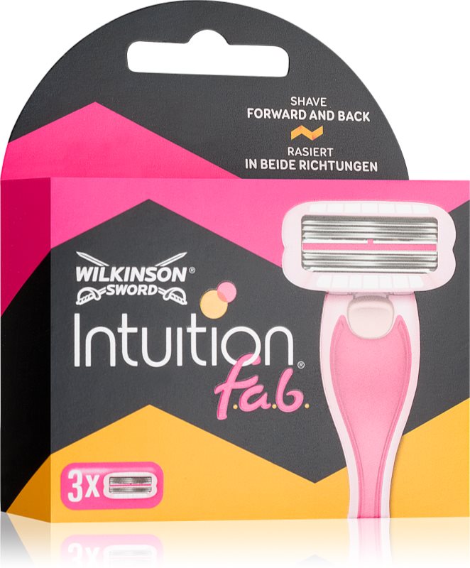 Wilkinson Sword Intuition f.a.b. nadomestne britvice 3 kos